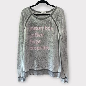 Junk Food lightweight mom life sweatshirt medium